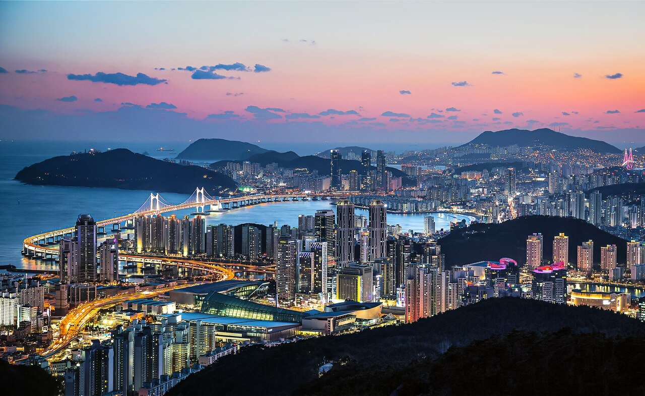 Highest temperature in Busan on October 20?