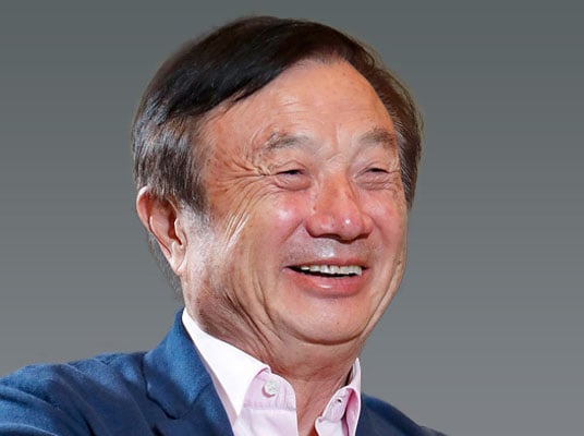 Ren Zhengfei außerhalb Chinas bestätigt von...?