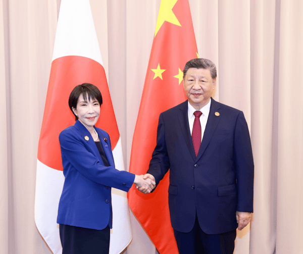 Wird Xi sich mit Takaichi treffen, indem ...?